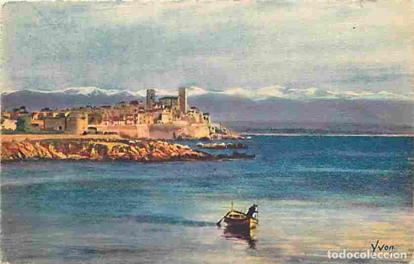 Postales: France - 06 - Antibes - Fort Carr&eacute; et la Cha&icirc;ne des Alpes - CPA - Voir Scans Recto-Verso
