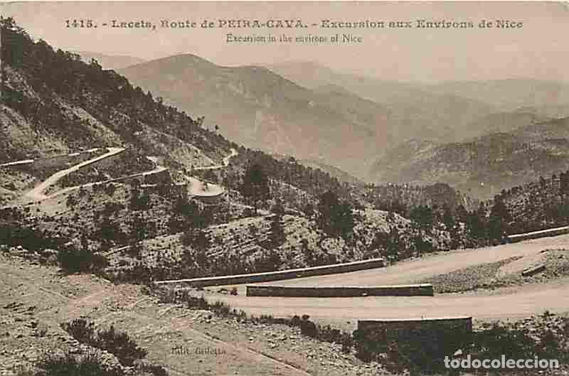 Cartoline: France - 06 - Peira Cava - Lacets - Route de Peira Cava - CPA - Voir Scans Recto-Verso