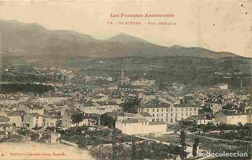 Postales: France - 09 - Saint Girons - Vue G&eacute;n&eacute;rale - Oblit&eacute;ration ronde de 1905 - CPA - Voir Scans Recto-Vers