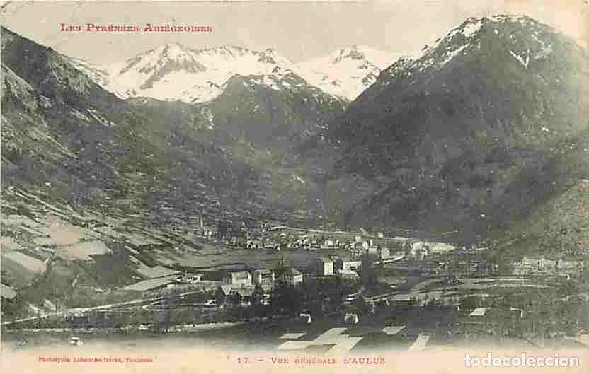 Cartoline: France - 09 - Aulus les Bains - Vue G&eacute;n&eacute;rale - Oblit&eacute;ration ronde de 1905 - CPA - Voir Scans Recto-V