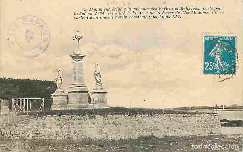 Cartoline: France - 17 - Ile Madame - Monument - Art Religieux - CPA - Voir Scans Recto-Verso