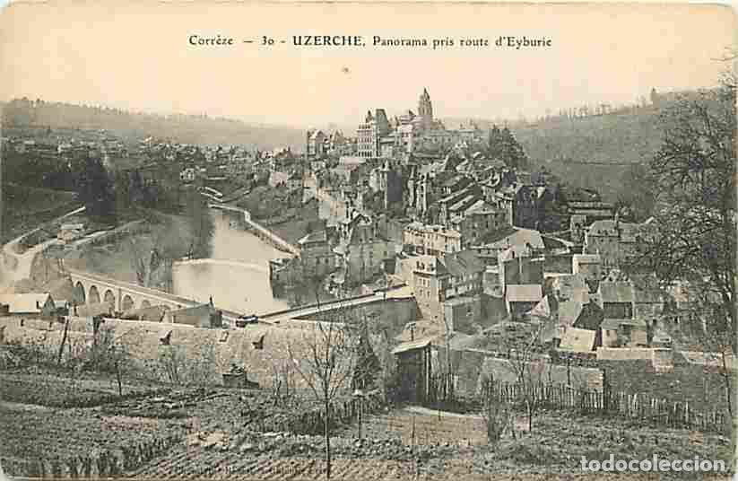 Cartes Postales: France - 19 - Uzerche - Panorama pris route d'Eyburie - CPA - Voir Scans Recto-Verso
