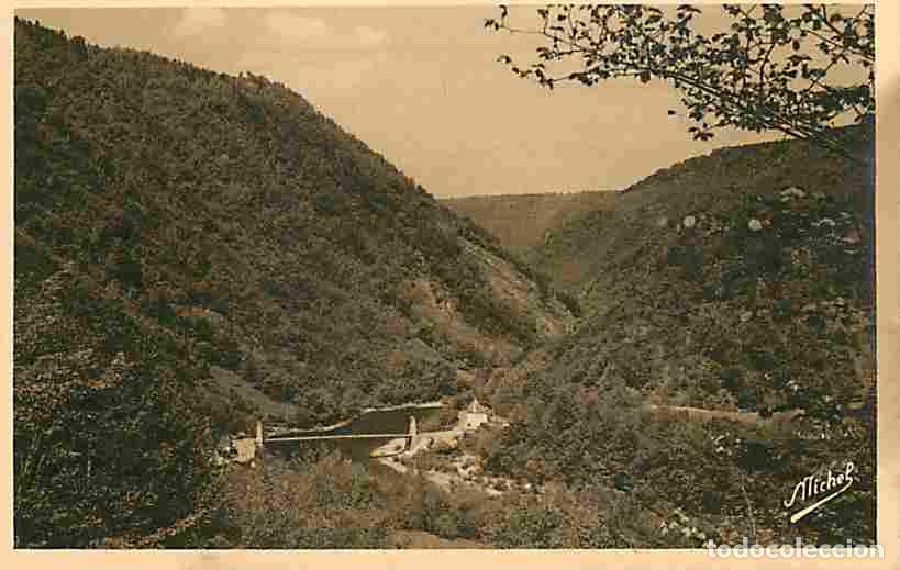 Cartes Postales: France - 19 - Eylac - Vue sur le pont d'Eylac - Route de St-Martin-la-M&eacute;anne &agrave; St-Privat - Route tou