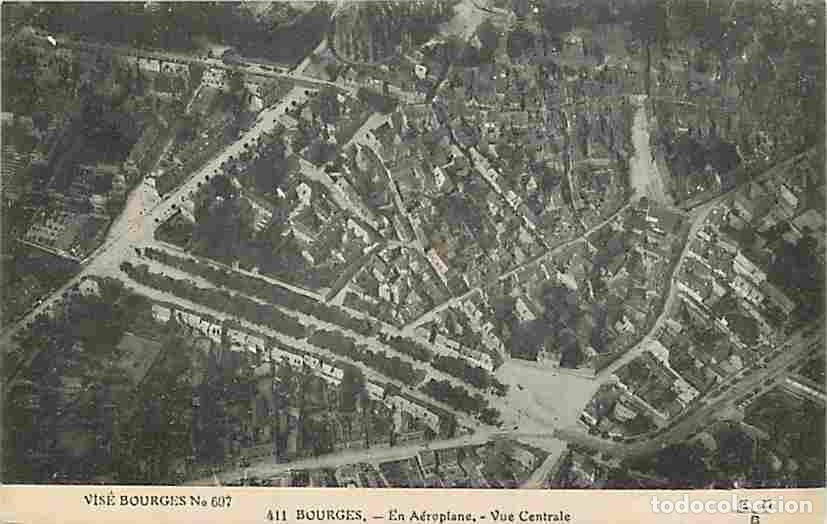 Cartes Postales: France - 18 - Bourges - En A&eacute;roplane - Vue Centrale - Carte Neuve - CPA - Voir Scans Recto-Verso