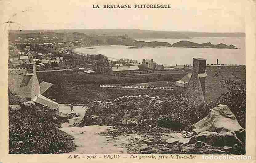 Cartes Postales: France - 22 - Erquy - Vue G&eacute;n&eacute;rale prise de Tu-es-Roc - CPA - Voir Scans Recto-Verso