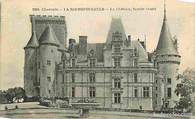 Cartes Postales: France - 16 - La Rochefoucauld - Le Ch&acirc;teau - Fa&ccedil;ade Ouest - CPA - Voir Scans Recto-Verso