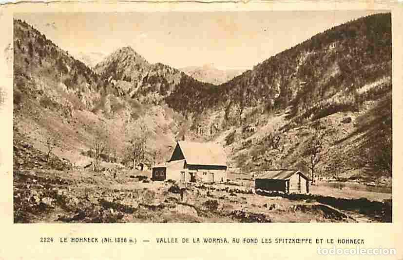 Cartes Postales: France - 88 - Le Hohneck - Vall&eacute;e de la Wormsa - Au fond les Spitzkoeppe et Le Hohneck - CPA - Voir