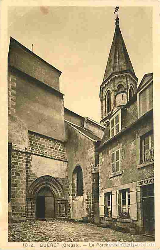 Postales: France - 23 - Gu&eacute;ret - Le Porche de l'Eglise - CPA - Voir Scans Recto-Verso