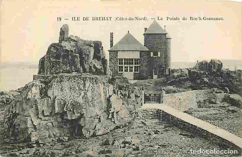 Postales: France - 22 - Ile de Br&eacute;hat - La Pointe de Roc'h-Guenanen - CPA - Voir Scans Recto-Verso