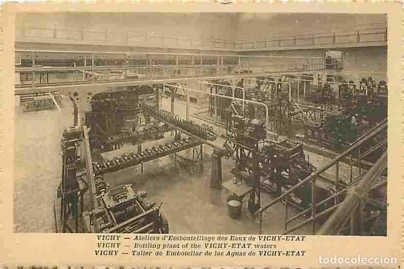 Postales: France - 03 - Vichy - Ateliers d'embouteillage des Eaux de Vichy-Etat - Industrie - CPA - Voir Scans
