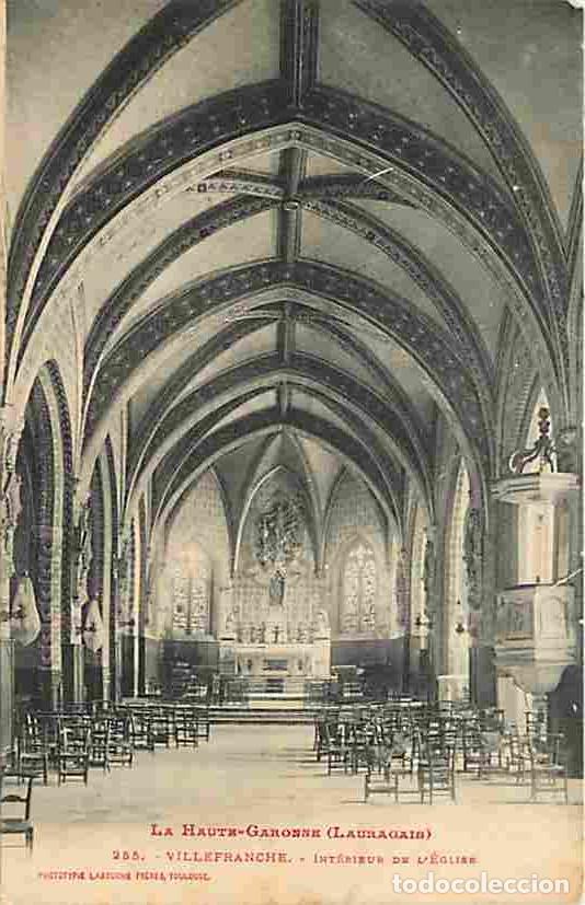 Postales: France - 31 - Villefranche - Int&eacute;rieur de l'Eglise - CPA - Voir Scans Recto-Verso