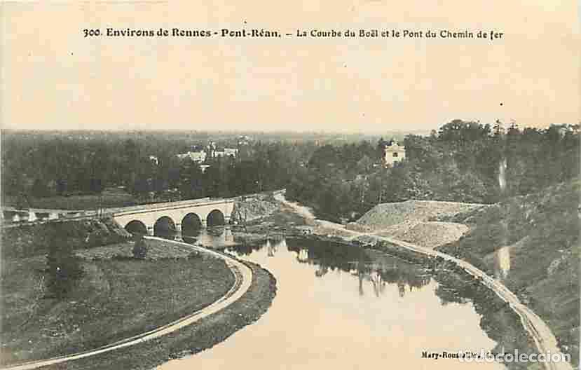 Cartoline: France - 35 - Pont R&eacute;an - La Courbe du Bo&euml;l et le Pont du Chemin de fer - Carte Neuve - CPA - Voir S