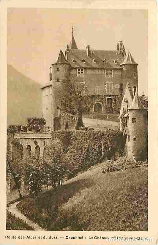 Cartoline: France - 38 - Uriage les Bains - Le Ch&acirc;teau - Routes des Alpes et du Jura - Dauphin&eacute; - Carte Neuve -