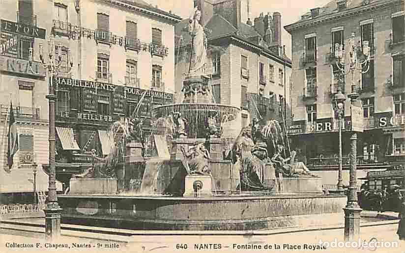 Cartoline: France - 44 - Nantes - Fontaine de la Place Royale - CPA - Voir Scans Recto-Verso