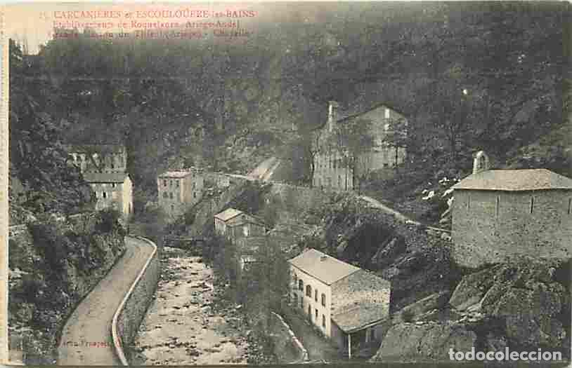 Postales: France - 09 - Carcani&egrave;res - Escouloubre les Bains - Etablissements de Roquelaure - Oblit&eacute;ration rond