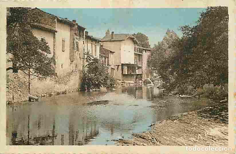 Postales: France - 09 - Montgailhard Vieilles maisons sur le Sios - Oblit&eacute;ration ronde de 1958 - Voir Timbre -