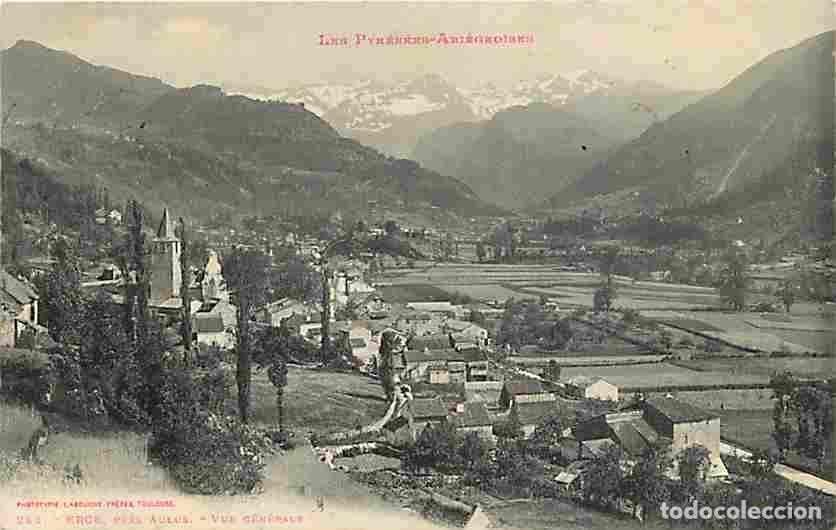 Postales: France - 09 - Erc&eacute; - Vue G&eacute;n&eacute;rale - Oblit&eacute;ration ronde de 1908 - CPA - Voir Scans Recto-Verso