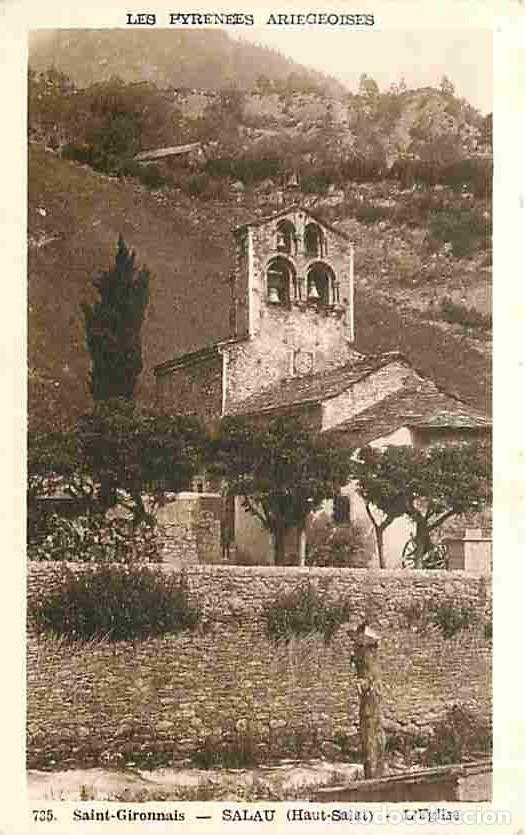 Postales: France - 09 - Salau - L'Eglise - CPA - Voir Scans Recto-Verso