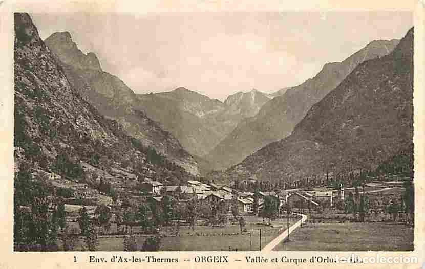 Postales: France - 09 - Orgeix - Vall&eacute;e et Cirque d'Orlu - CPA - Voir Scans Recto-Verso