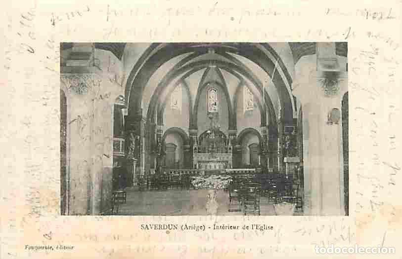 Postales: France - 09 - Saverdun - Int&eacute;rieur de l'Eglise - CPA - Voir Scans Recto-Verso