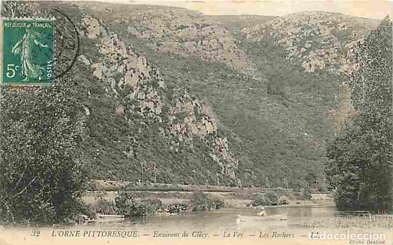 Postkarten: France - 14 - Cl&eacute;cy - Environs - Le Vey - Les Rochers - Oblit&eacute;ration ronde de 1911 - Anim&eacute;e - CPA -