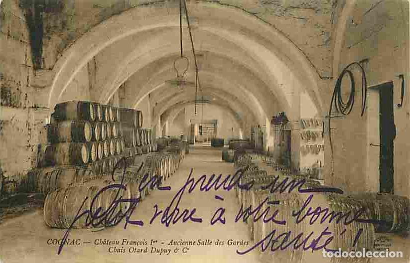 Cartes Postales: France - 16 - Cognac - Ch&acirc;teau Fran&ccedil;ois 1er - Ancienne Salle des Gardes - Chais Otard Dupuy - Oblit&eacute;
