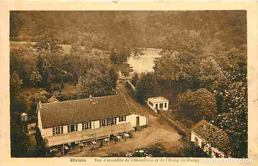Postkarten: France - 02 - Hirson - Vue d ensemble de l'Hostellerie et de l'Etang de Blangy - Vue a&eacute;rienne - CPA