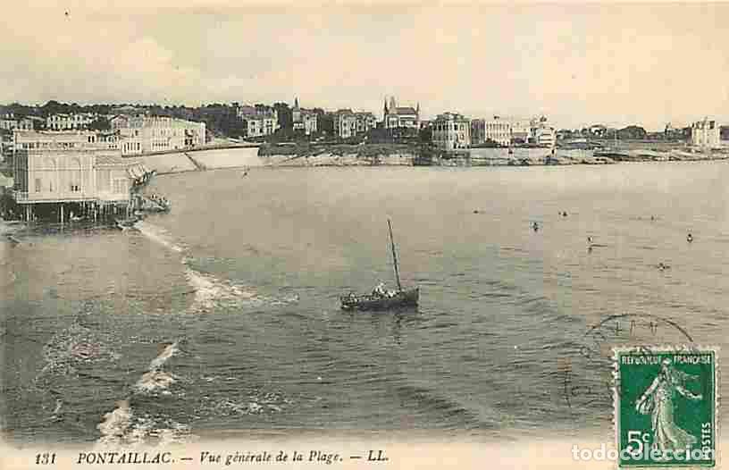 Postkarten: France - 17 - Pontaillac - Vue g&eacute;n&eacute;rale de la Plage - CPA - Voir Scans Recto-Verso