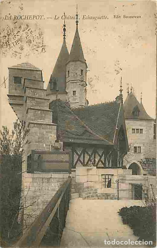 Postkarten: France - 21 - La Rochepot - Le Ch&acirc;teau - Echauguette - Oblit&eacute;ration ronde de 1924 - CPA - Voir Scans