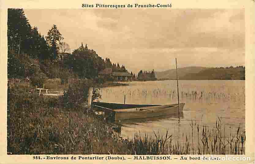 Cartes Postales: France - 25 - Malbuisson - Au bord du Lac - CPA - Voir Scans Recto-Verso