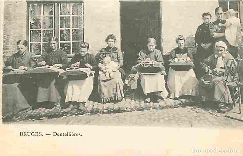 Cartes Postales: Belgique - Bruges - Dentelli&egrave;res - Anim&eacute;e - Pr&eacute;curseur - Artisanat - Carte Neuve - CPA - Voir Scans