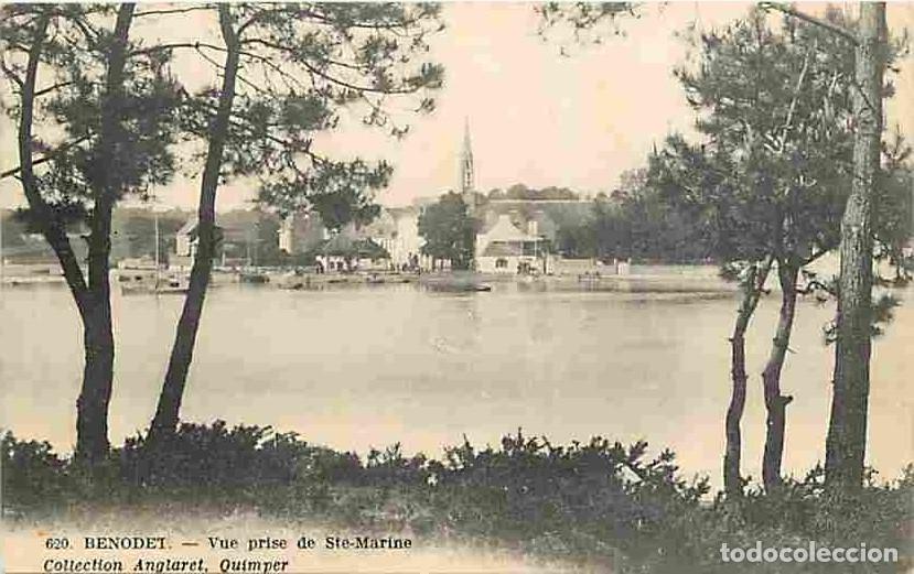 Cartes Postales: France - 29 - B&eacute;nodet - Vue prise de Ste-Marine - CPA - Voir Scans Recto-Verso