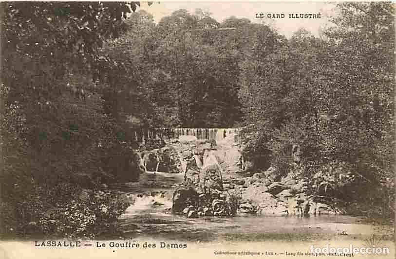 Postales: France - 30 - Lassalle - Le Gouffre des Dames - Oblit&eacute;ration ronde de 1928 - CPA - Voir Scans Recto-
