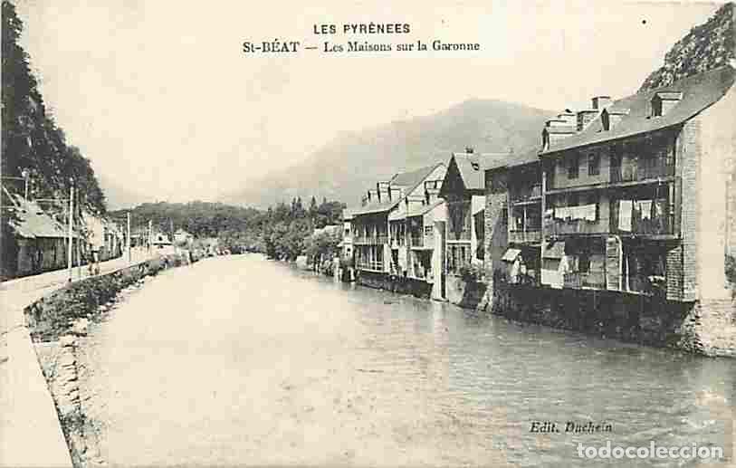 Postales: France - 31 - Saint B&eacute;at - Les Maisons sur la Garonne - CPA - Voir Scans Recto-Verso
