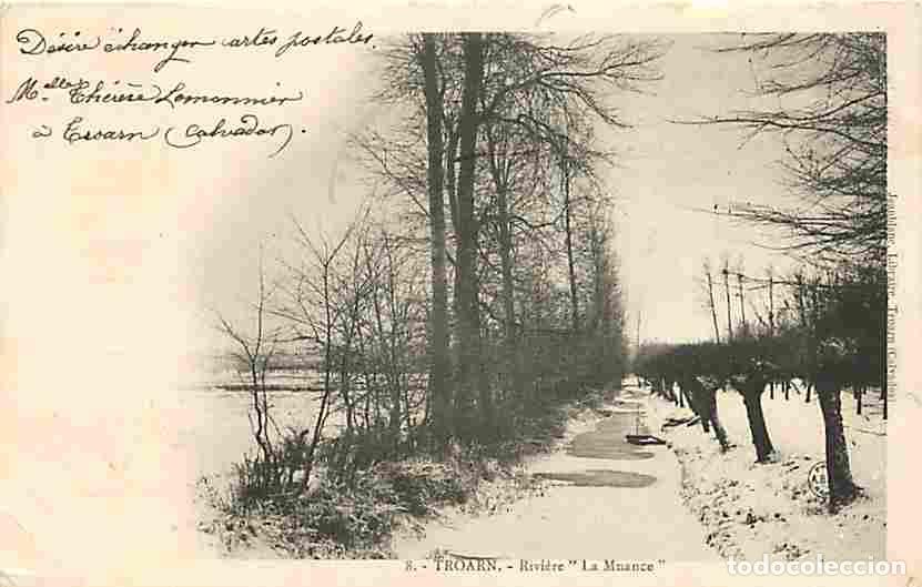 Postales: France - 14 - Troarn - Rivi&egrave;re La Muance - Pr&eacute;curseur - Voyag&eacute;e en 1903 - CPA - Voir Scans Recto-Ver