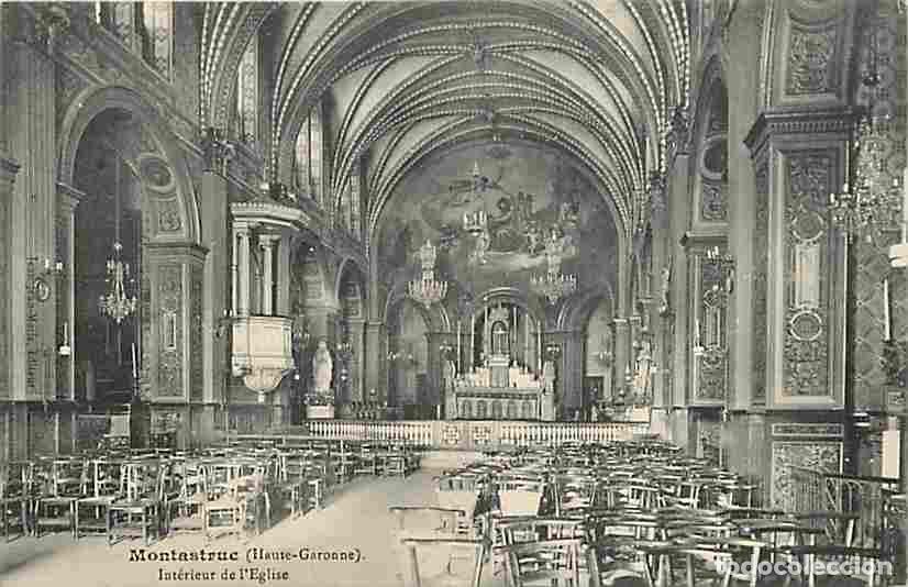 Postais: France - 31 - Montastruc - Int&eacute;rieur de l'Eglise - CPA - Voir Scans Recto-Verso