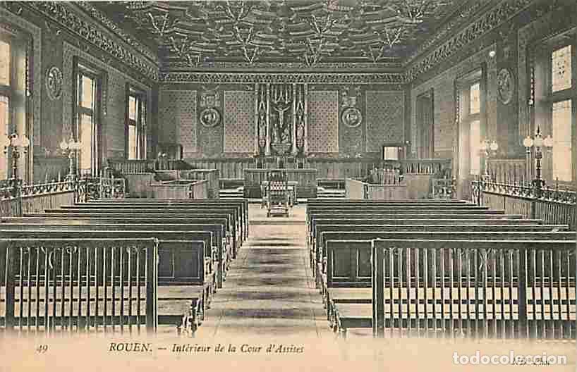 Cartes Postales: France - 76 - Rouen - Int&eacute;rieur de la Cour d'Assises - Carte Neuve - CPA - Voir Scans Recto-Verso