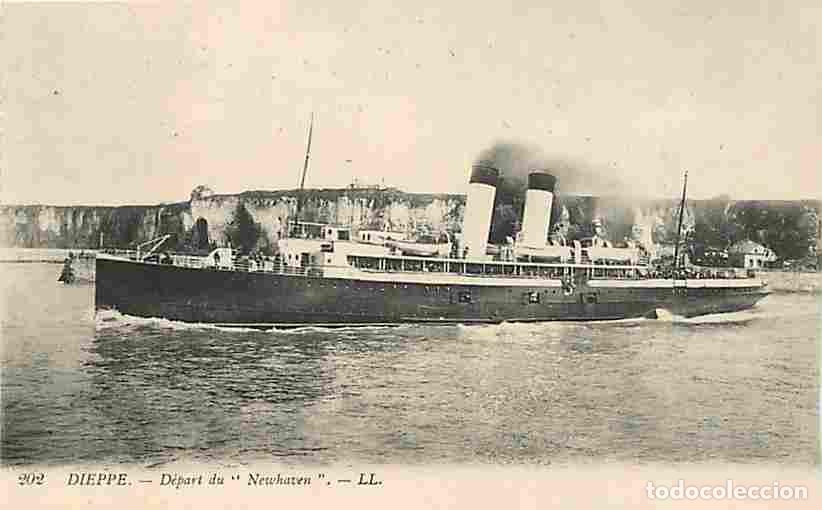 Cartoline: France - 76 - Dieppe - D&eacute;part du Newhaven - Bateaux - Carte Neuve - CPA - Voir Scans Recto-Verso