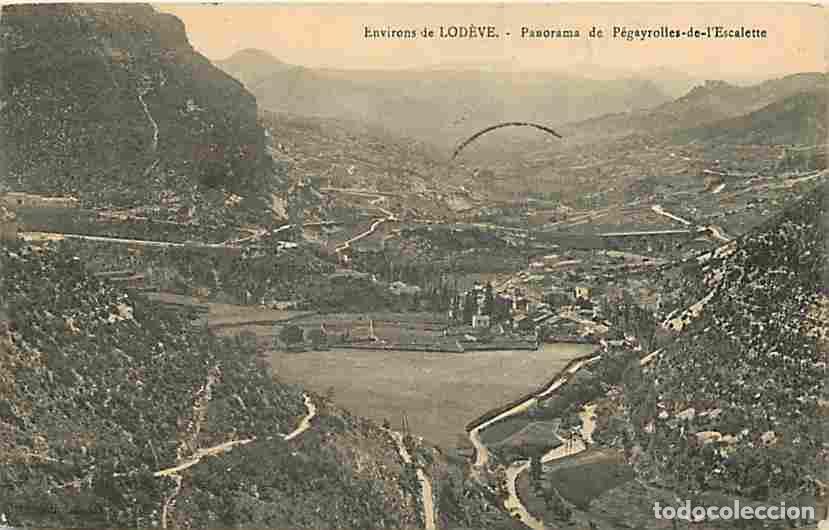 Postales: France - 34 - P&eacute;gayolles de l'Escalette - Panorama - Oblit&eacute;ration ronde de 1912 - CPA - Voir Scans R