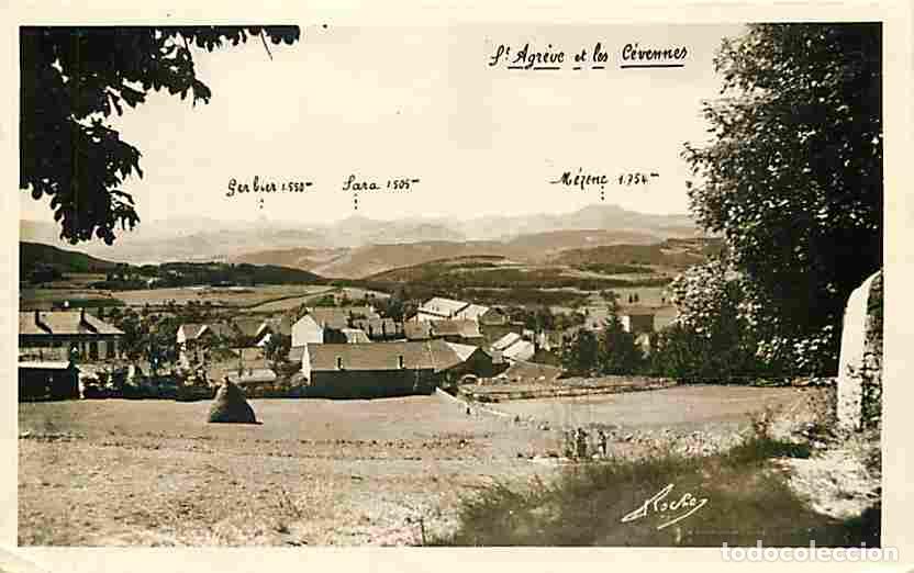 Postales: France - 07 - Ard&egrave;che - L'Agr&egrave;ve et les C&eacute;vennes - Correspondance - Voyag&eacute;e en 1963 - CPA - Voir Sca