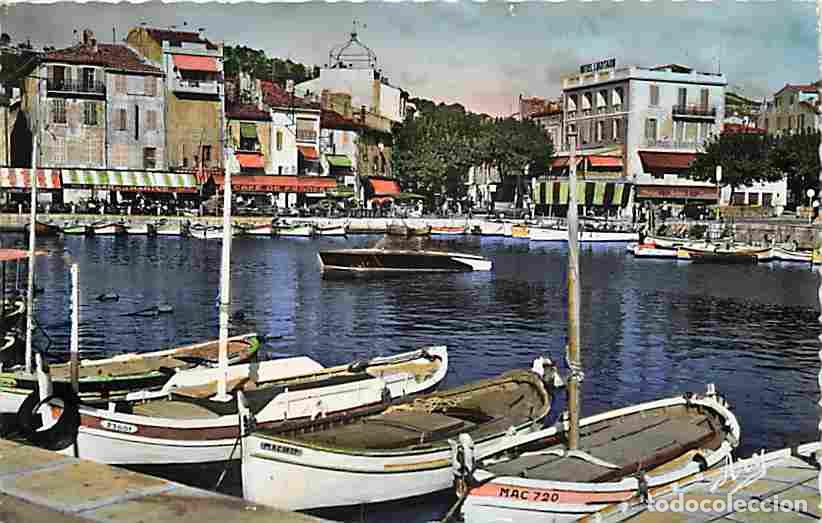 Cartes Postales: France - 13 - Cassis - Un coin du Port - Oblit&eacute;ration ronde de 1960 - CPA - Voir Scans Recto-Verso