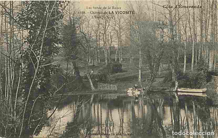 Postais: France - 35 - Dinard - Ch&acirc;teau de la Vicomt&eacute; - L'Etang - Les bors de la Rance - CPA - Voir Scans Rec