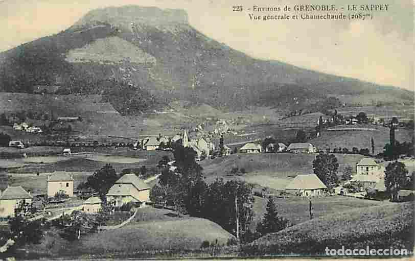 Postais: France - 38 - Le Sappey - Environs de Grenoble - Vue g&eacute;n&eacute;rale et Chamechaude - CPA - Voir Scans Rect