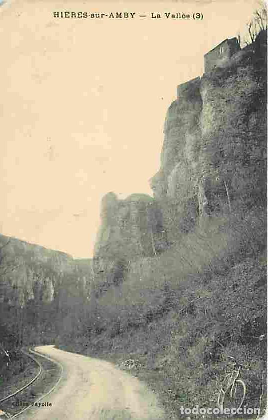 Postais: France - 38 - Hi&egrave;res sur Amby - La Vall&eacute;e - Oblit&eacute;ration ronde de 1923 - Etat l&eacute;ger pli visible - CP