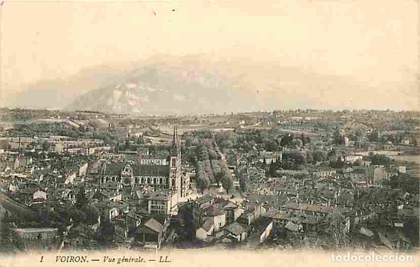 Postais: France - 38 - Voiron - Vue G&eacute;n&eacute;rale - Oblit&eacute;ration ronde de 1908 - CPA - Voir Scans Recto-Verso
