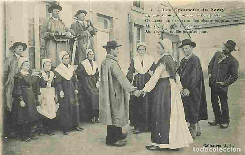 Cartes Postales: France - 18 - Cher - Berry - Les Epouseux du Berry - Anim&eacute;e - Folklore - Vielle - Danses - Carte Neu