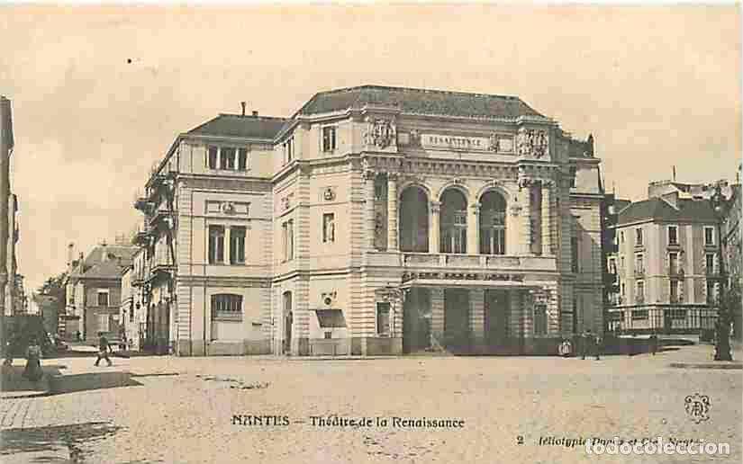 Postkarten: France - 44 - Nantes - Th&eacute;atre de la Renaissance - Anim&eacute;e - CPA - Voir Scans Recto-Verso