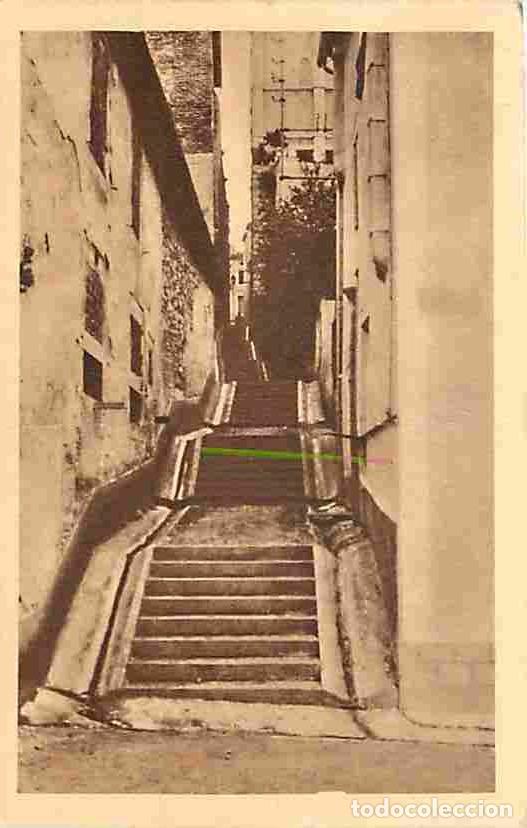 Postales: France - 46 - Cahors - Vieille rue conduisant du Port Billier au Ch&acirc;teou du Roi - CPA - Voir Scans R