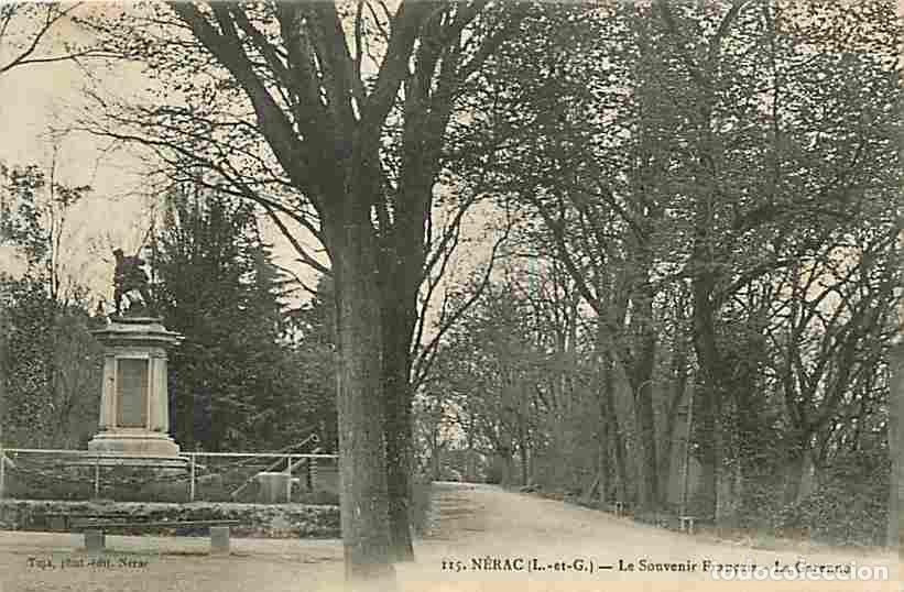 Postales: France - 47 - N&eacute;rac - Le Souvenir Fran&ccedil;ais - La Garenne - CPA - Voir Scans Recto-Verso