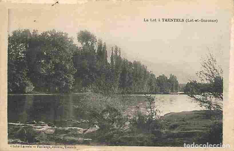 Postcards: France - 47 - Trentels - Le Lot &agrave; Trentels - Oblit&eacute;ration ronde de 1931 - CPA - Voir Scans Recto-Ver